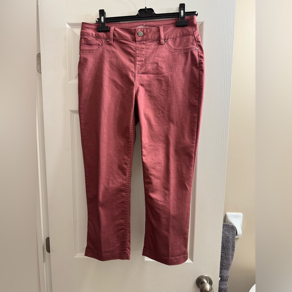 Up! Rust Ankle Cropped Pants